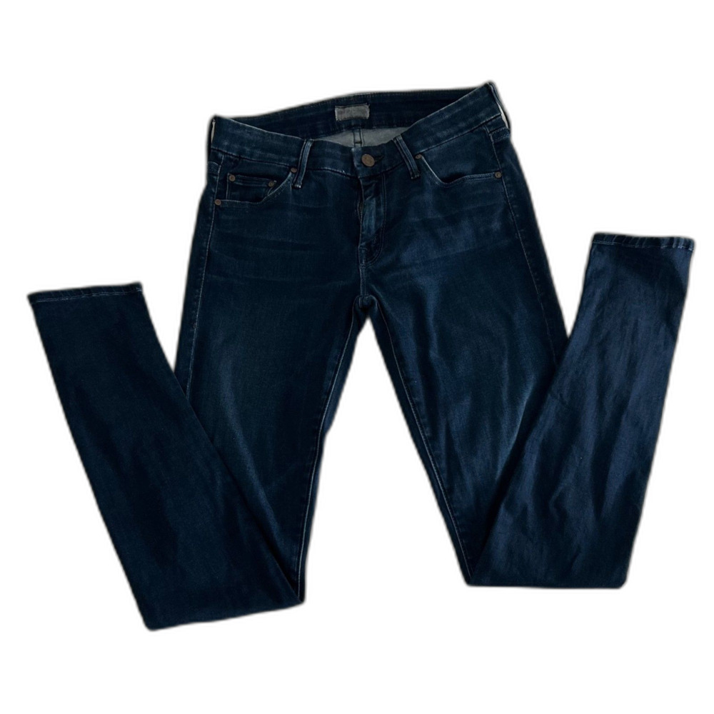 MOTHER The Looker Skinny Jeans Body Electric Dark Wash Size 27 Style 1001-193